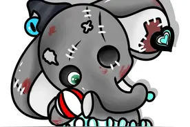 这样画疯象莫比，看到最后，你爱了吗#简笔画 #画画 #蛋仔派对