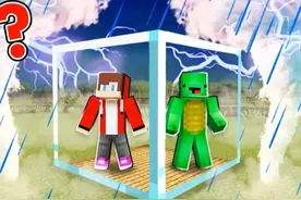 MC我的世界：末日暴雨龙卷风来袭！建造史上最强庇护所！