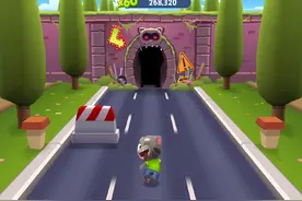 佛缘居士原创视频：Talking Tom Gold Run 汤姆猫跑酷 城镇视频封面