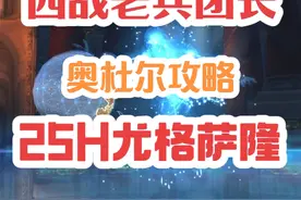 wlk四战团长奥杜尔25H尤格萨隆攻略视频封面