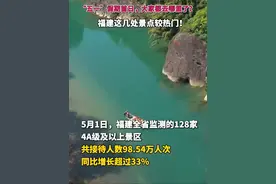 “五一”假期首日，大家都去哪里了？福建这几处景点较热门！ #武夷山 #鼓浪屿 #太姥山 #五一 #旅行视频封面