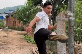 少林七十二绝技之一 大力金刚腿#是时候展现真正的技术了 #专业动作请勿模仿视频封面