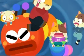 游戏里复活的贪吃蛇会吃人，咪咪你可把我害惨了！#宝宝巴士