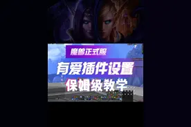 正式服有爱插件设置教程 保姆级教学 #魔兽世界 #魔兽世界正式服视频封面