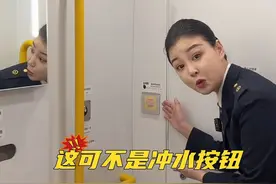 卫生间的这个按钮可不是冲水按钮#中国铁路 #原创视频 #影老板 #听东北人科普铁路太上头了