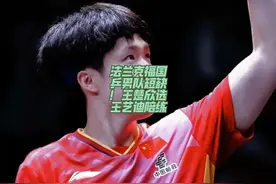 法兰克福国乒男队短缺！王楚欣选王艺迪陪练#国乒视频封面