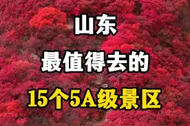 山东最值得去的15个5A级景区。 #山东旅游景点推荐 #山东5a景区 #山东省旅游景点推荐 #山东最值得去的景点 #山东有哪些值得一去的景点视频封面