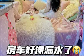 暴雨天沉浸式宅房车🚗｜好像有点漏雨#房车旅行 #房车生活 #日常vlog #独居女孩的生活视频封面