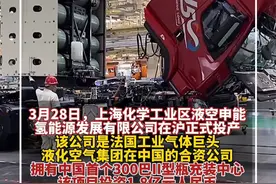 每天能为1000多辆重卡加氢，中法最新氢能合作项目在上海投产视频封面
