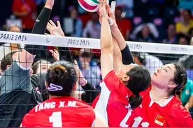 中国女排3-0加拿大女排，晋级巴黎残奥会女子坐式排球决赛 #巴黎残奥会 #中国女排视频封面