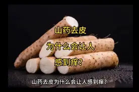山药去皮为什么会让人感到痒？#山药过敏如何止痒 #科普一下