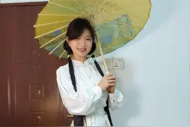 153|96好一个汉洋折中文案! #153小个子穿搭 #今日穿搭 #马面裙 #汉服视频封面