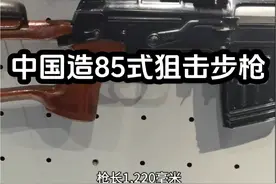中国造85式狙击步枪#狙击枪 #军事科普 #感受博物馆的力量 #军事博物馆 #文物视频封面