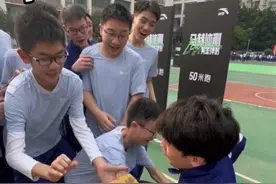 校园体测还有哪个学校不服？大声告诉我！ #中考体育 #体考 #体测 #我的开跑装备 #运动的人先享受春天视频封面