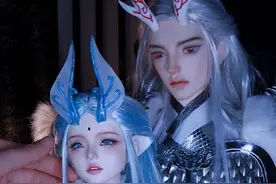 敖丙妈妈bjd版，父母爱情来啦 #bjd #哪吒之魔童闹海 #应龙#敖丙#cos视频封面