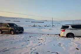 热气泉穿越完毕，从白土窑穿马家庄子到雪峰科技，陷车了……视频封面