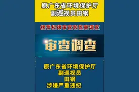 原广东省环境保护厅副巡视员田钢主动投案! 视频封面