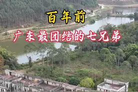 百年前，广东最团结的七兄弟，大哥带着六个弟弟去加拿大创业回乡并建了七栋小洋楼#航拍 #七兄弟 #旅行推荐官