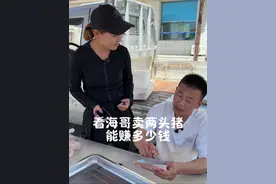 看海哥在农村大集卖两头猪能赚多少钱。#我的乡村生活 #大集上的烟火气 #正宗土猪肉 #放心肉 #农村土猪