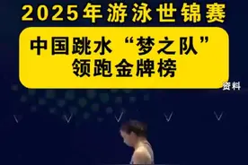2025年游泳世锦赛，中国跳水“梦之队”领跑金牌榜 #游泳世锦赛 #跳水 #梦之队 #热点
