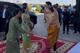 柬埔寨第一夫人～首相洪玛耐夫人碧占莫妮能去参加的婚礼，这对新婚夫妇绝对是大户人家！#碧占莫尼 #pichchanmony #柬埔寨第一夫人 #首相夫人视频封面
