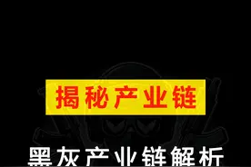 诈骗产业链公开，揭秘黑灰产产业运作模式，反诈教育！#黑产视频封面