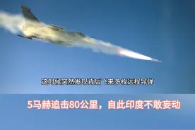 霹雳15导弹的飞行速度为4到5马赫，以这个速度追击印度空军的阵风战机，难怪阵风的反应时间根本没有，当场被打爆。我们按4.5马赫算，追击80公里需要52秒，基本上没有任何的预警窗口，又快又远又准，这个结果对于驻扎在巴廷达空军基地的阵风中队而言，绝对是个惨案。