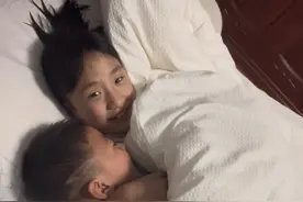 “留守老家的弟弟来城里看姐姐的第一晚”一个3分钟得视频记录这难得的时候#留守儿童#姐弟情深 #宝妈#记录真实生活视频封面