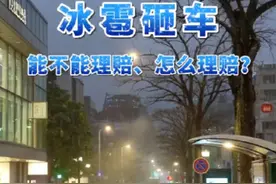 冰雹砸车能不能理赔、怎么理赔？#冰雹 #保险 #理赔视频封面