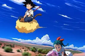 “悟空，你知道吗？虽然你什么都不懂，但你总是让人觉得安心。” #即梦AI #龙珠  #悟空 #布尔玛 #治愈系视频封面