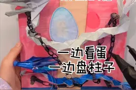 敖光龙的形态 一边带娃，一边盘柱子 太不容易啦#手工 #哪吒之魔童闹海 #学生党#二次元#敖光视频封面