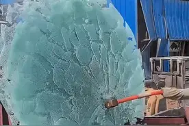 敲碎玻璃也是需要方法的！ #科普 #解压 #敲碎玻璃 #冷知识