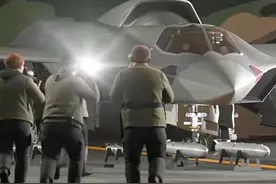 感受一下歼36未来在珠海航展静态展示的压迫感，建模来自：能量机动 #六代机