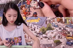 拼图！大海！小镇！三合一简直把我迷晕#治愈 #infj #拼图#手工