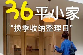 36平小家，换季收纳整理日#日常vlog #温馨的小窝 #换季收纳