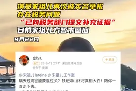 演员宋祖儿再次被实名举报存在税务问题“已向税务部门提交补充证据”目前宋祖儿方暂未回应#宋祖儿#折腰#税务