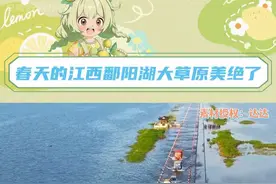 四季不同景，鄱阳湖不愧经常出现在古诗词里 #鄱阳湖的日出云海草原太美了 #江西旅行 #鄱阳湖 #永吴公路 #风景 素材来源：@达达 @庐山小师兄视频封面