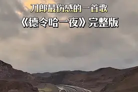 循环听了一遍又一遍，“你再等一等，你再忍一忍”道出了刀郎对海子的期待和无奈。《德令哈一夜》词走心，曲调凄凉优美，加上刀郎老师苍凉的嗓音，让人深陷其中!#德令哈一夜 #刀郎 #新疆伊犁 #创作灵感