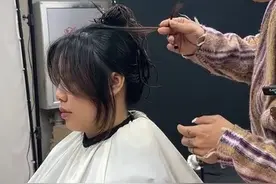 八字刘海教程 #美出高级感 #八字刘海推荐#刘海推荐#氛围感刘海#新年刘海