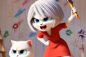极品捣蛋猫小孩 #ai #搞笑配音 #猫咪 #内容启发搜索视频封面