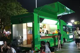 中车电动移动售卖车开进#株洲厂BA 夜市！#直播株洲视频封面