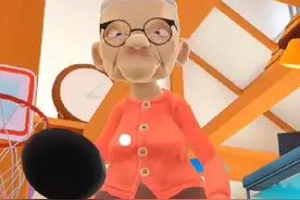 教你如何把车库里的小黑扔到外面 #奶奶的贴心小猫 #233乐园