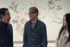 和于水老师在范存刚先生书画展 @于水（画家） #书画 #看展 #中国画 #艺术 #收藏视频封面