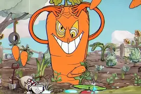 蔬菜园三兄弟应该怎么打#茶杯头 #233乐园 #单机游戏