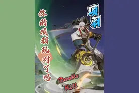 项羽 原来项羽是这样定位的～之前是理解错了吧#游戏日常视频封面