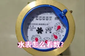 水表怎么看转了多少吨？方法很简单，学会后再也不怕多交水费了视频封面