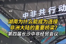 湖南为什么能成为连接非洲大陆的重要桥梁？ #非洲#出海非洲#中非经贸博览会 #湖南 #中非贸易