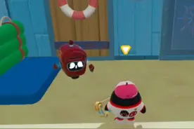 把邮箱推进海绵宝宝家会怎么样？#蛋仔派对 #蛋仔 #搞笑