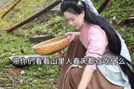 春雨后的山里地软遍地～今日食地软包子#尝一口春天的味道 #乡野春日地图#种田文视频封面