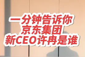 一分钟告诉你京东集团新CEO许冉是谁！ #京东集团新CEO许冉是谁视频封面